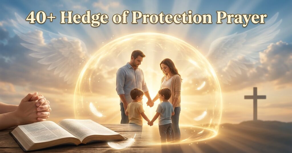 hedge of protection prayer