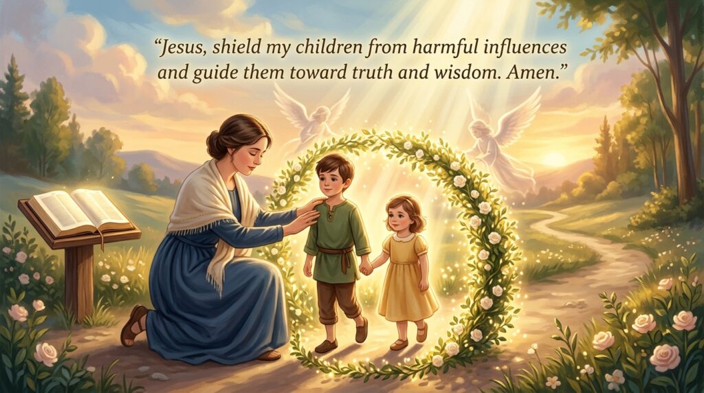 hedge of protection prayer