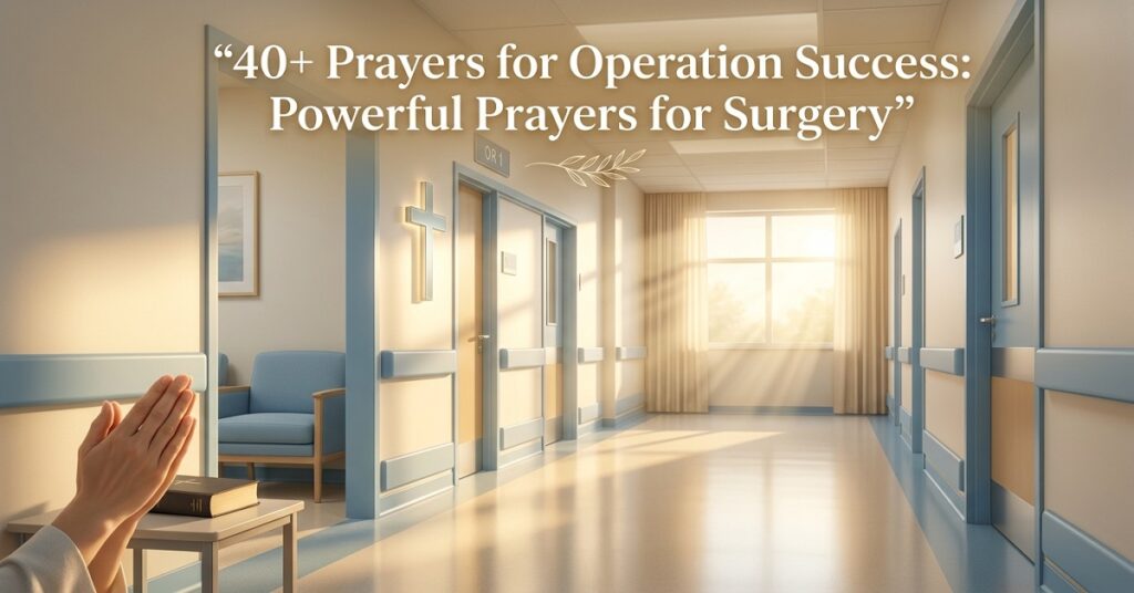 prayers for operation success