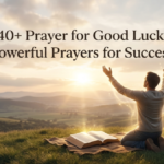 prayer for good luck