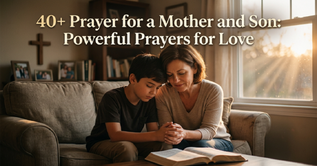 prayer for a mother and son