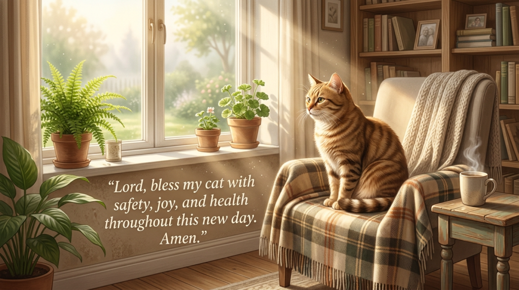 cat prayer