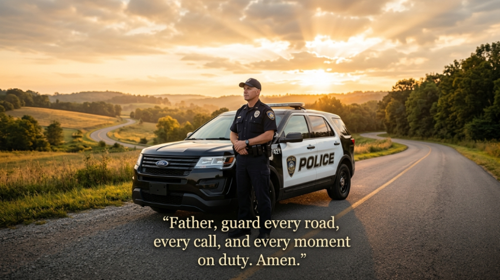 prayer for an officer