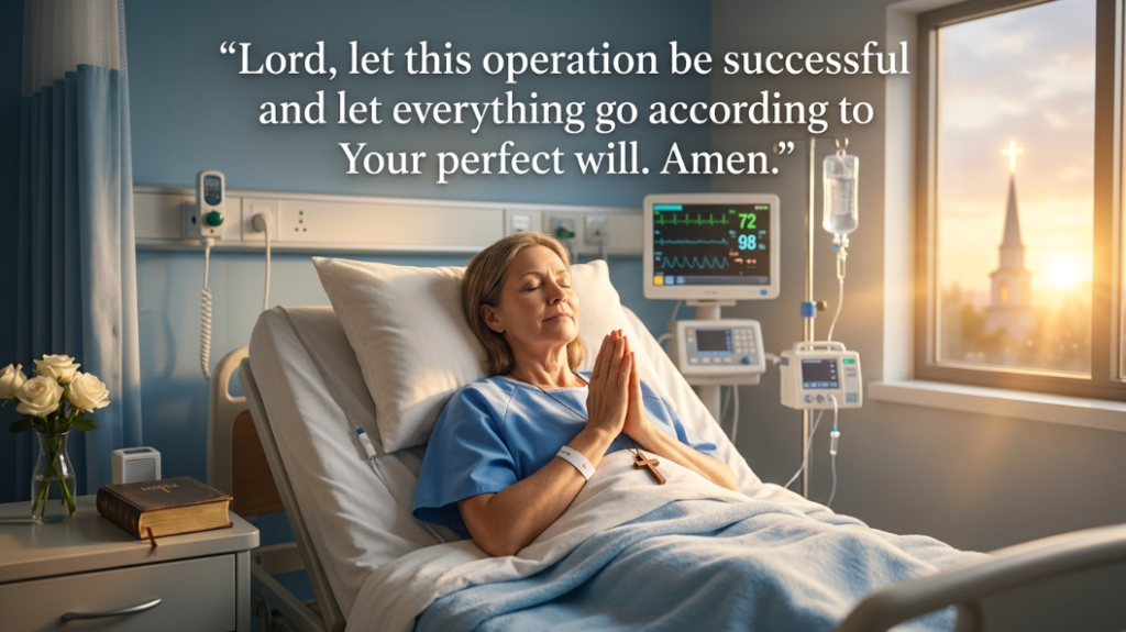 prayers for operation success