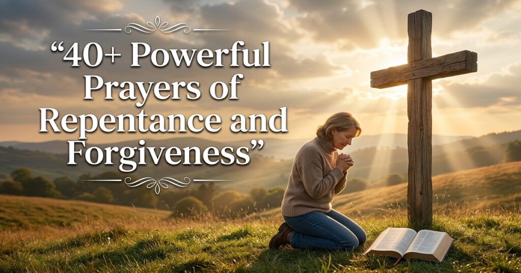 prayer of repentance and forgiveness
