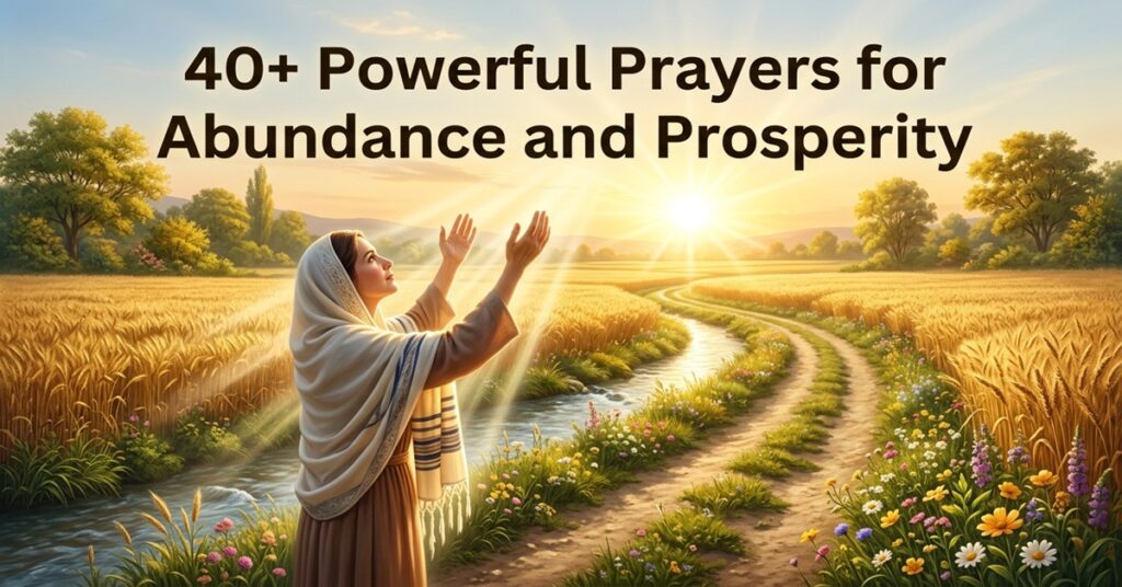 prayers for abundance