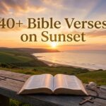 bible verse on sunset