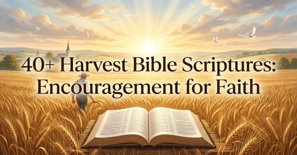 harvest bible scriptures