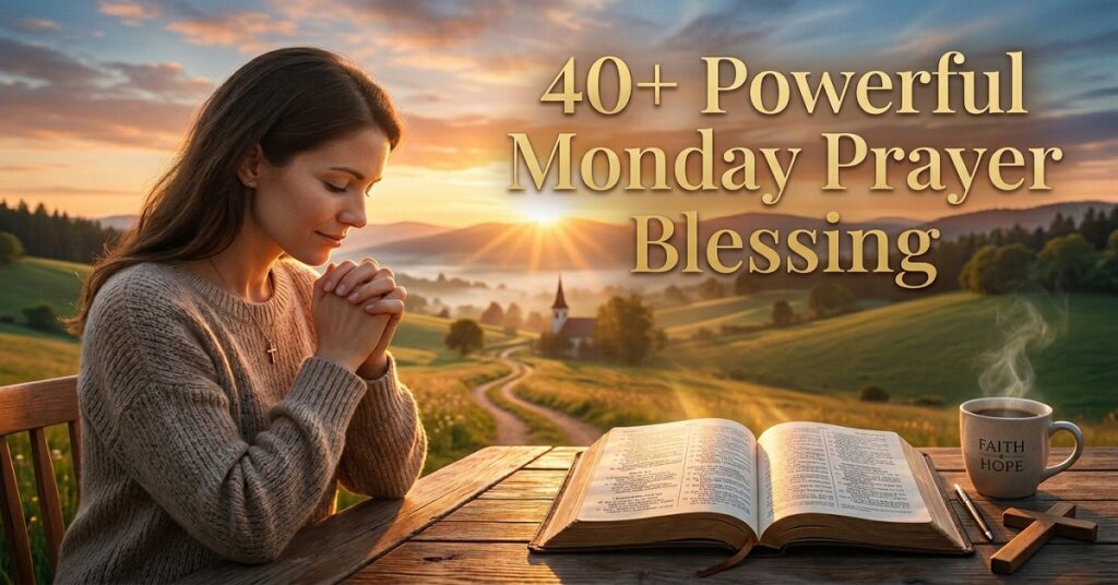 monday prayer blessing