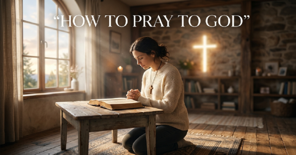 how to pray to god