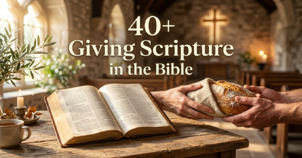 giving scripture in the bible
