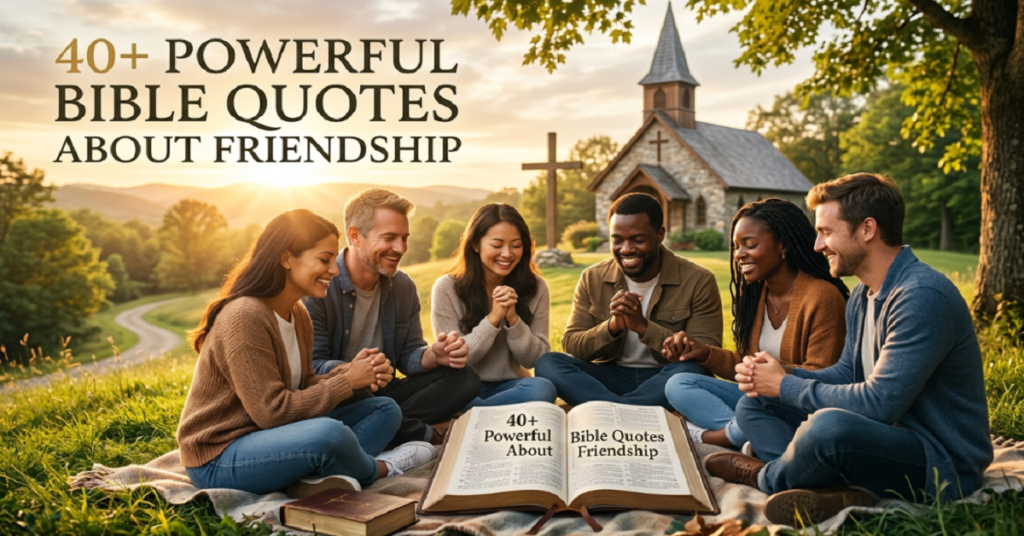 bible quotes about friendship