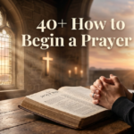 how to begin a prayer