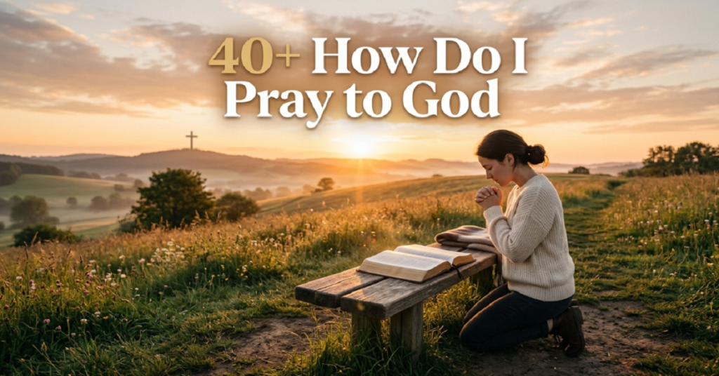 how do i pray to god