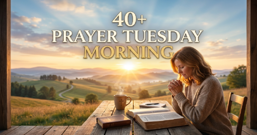 prayer tuesday morning