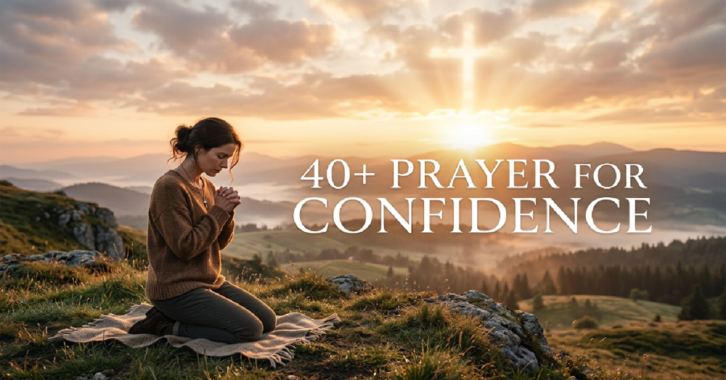 prayer for confidence