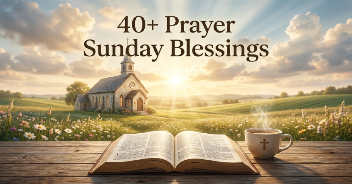 prayer sunday blessings