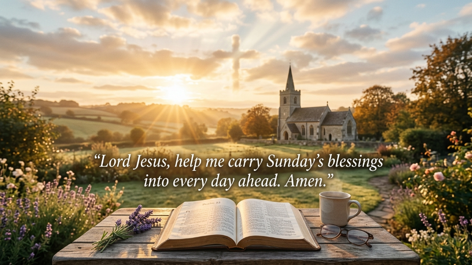 sunday prayer blessing