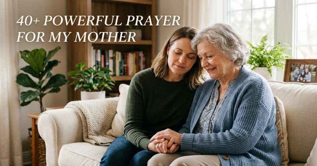 prayer for my mother