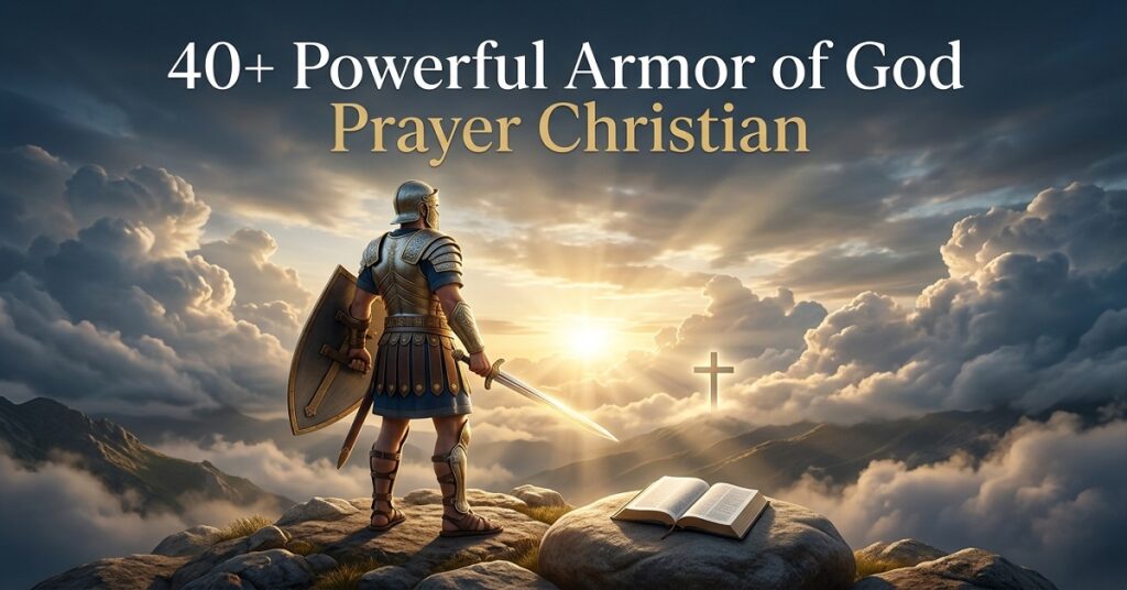 armor of god prayer christian
