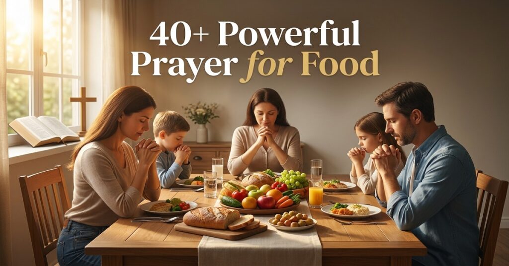 prayer for food