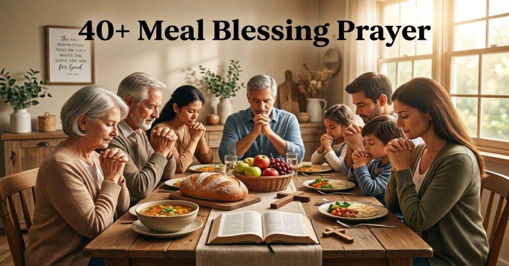 meal blessing prayer