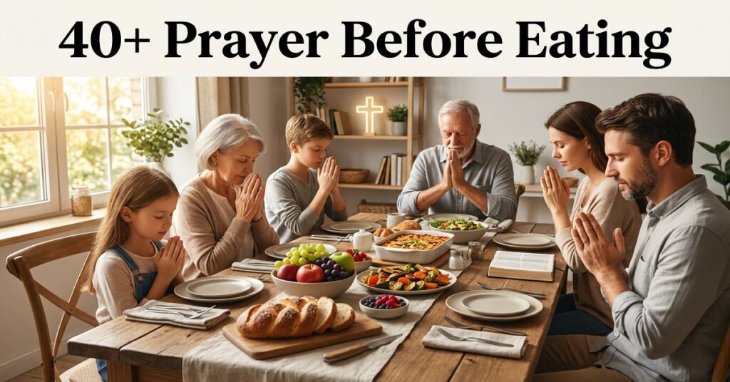 prayer before eating