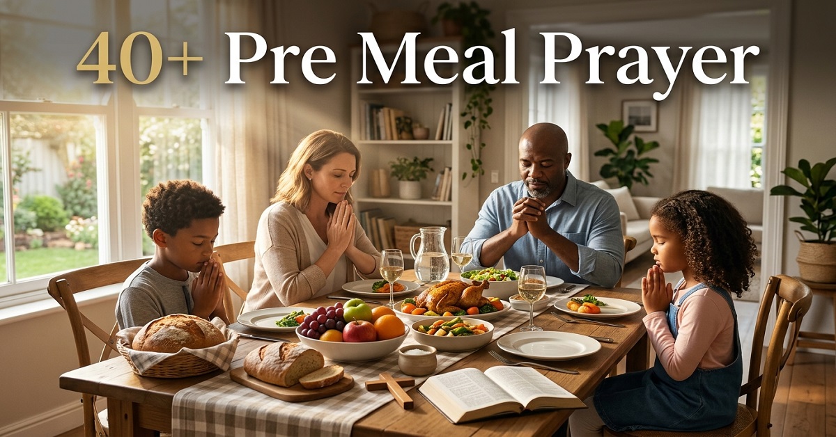 pre meal prayer