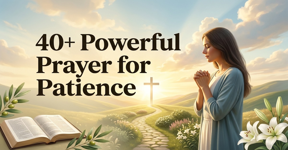 prayer for patience