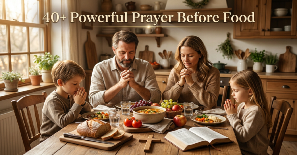 prayer before food