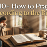 how to pray according to the bible