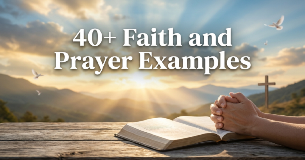 faith and prayer