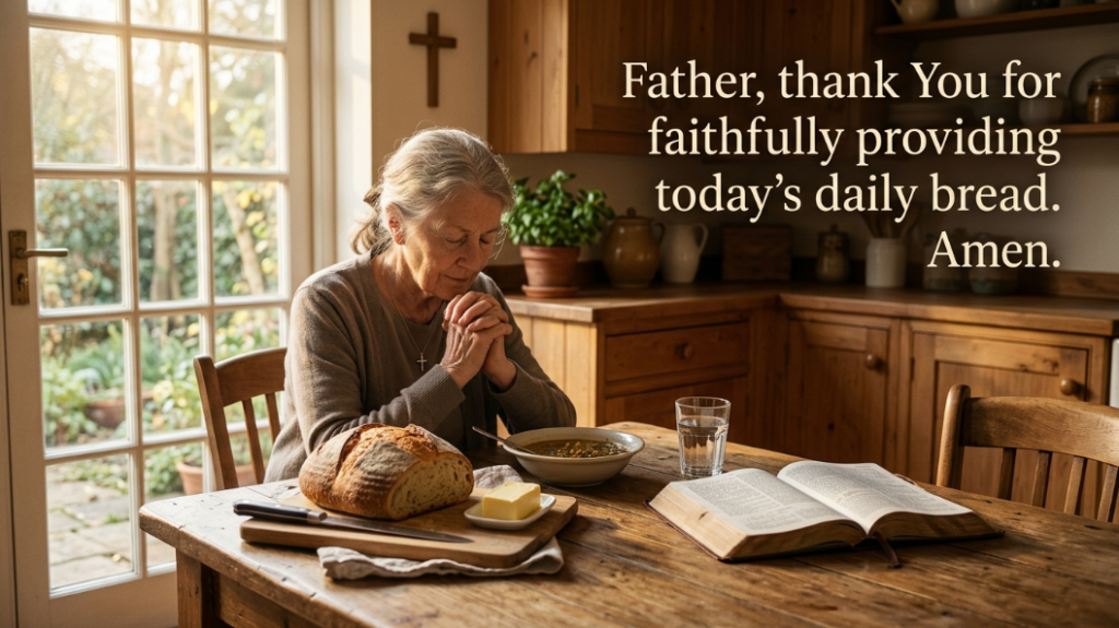 simple prayer before meal