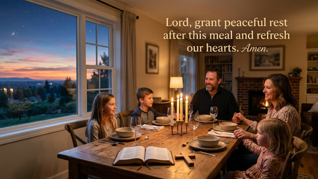 prayer before meals