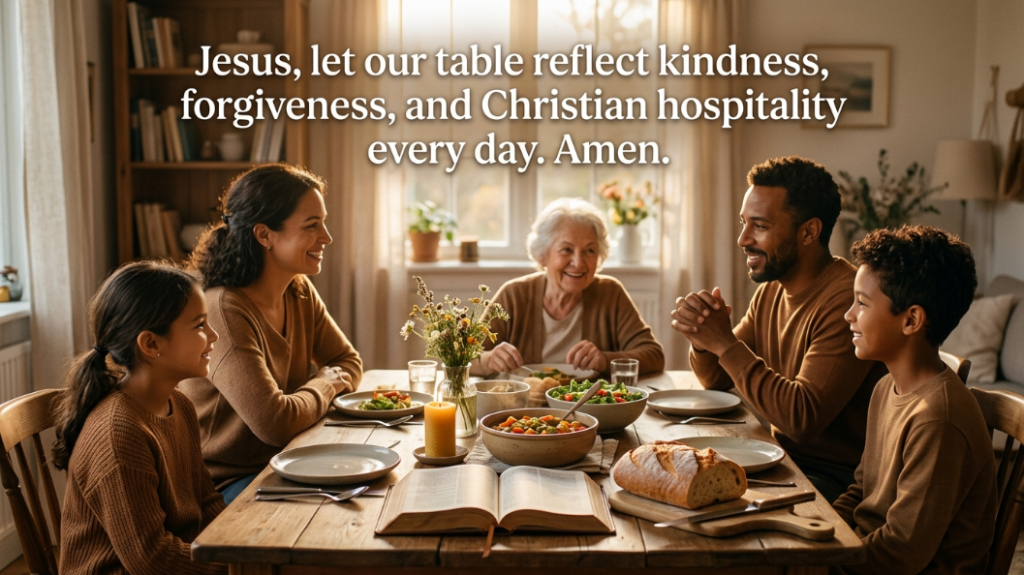 prayer for food