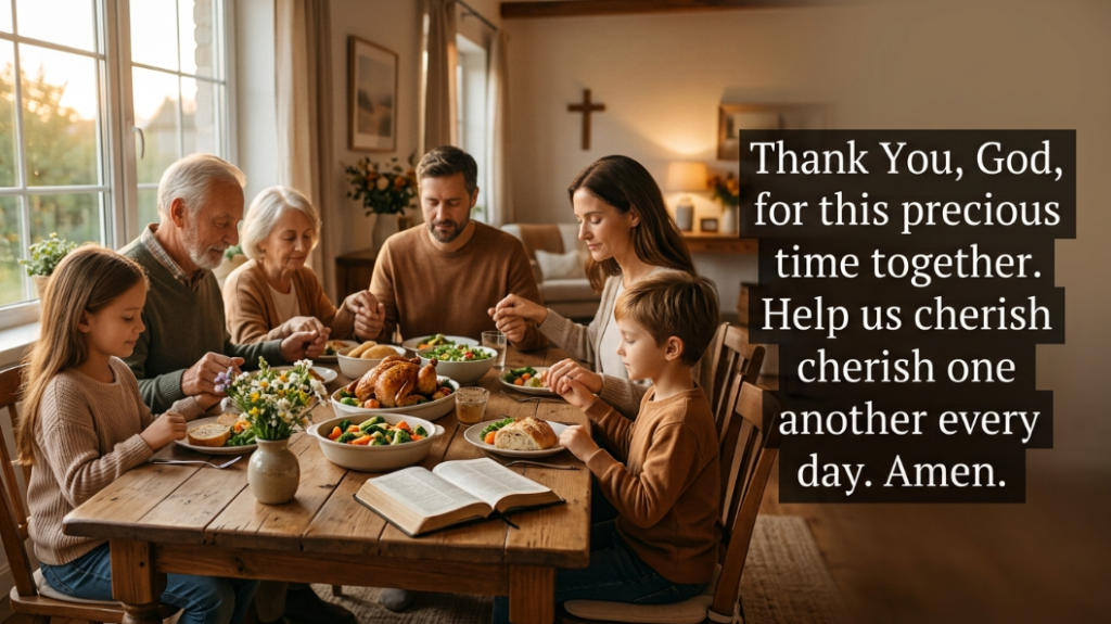 meal blessing prayer