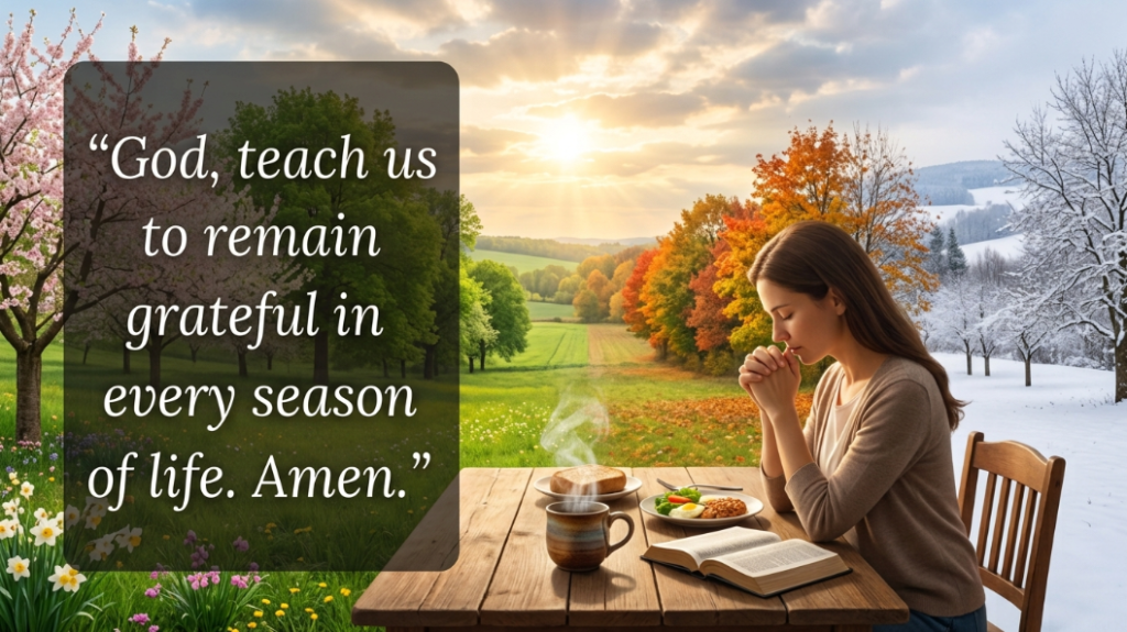 meal blessing prayer