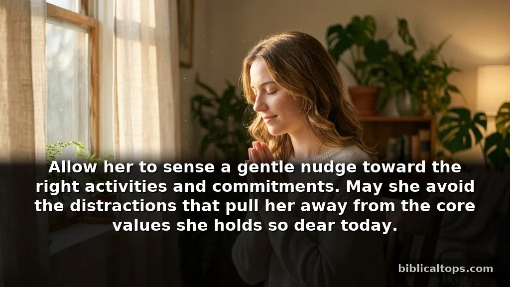 Heartfelt prayer for my sister for guidance and wisdom